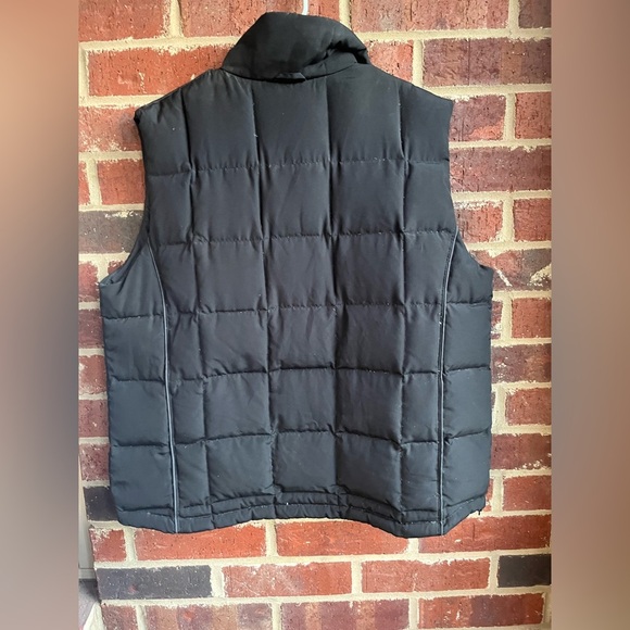 Columbia Black Puffer Down Feather Vest Size XL - Picture 3 of 10